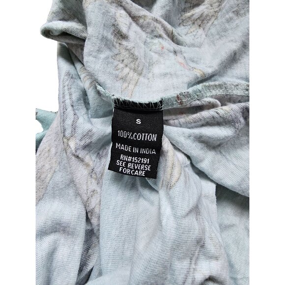 Original Gravity Men's Short Sleeve Cotton T-shirt Samurai Bird Small S - Picture 4 of 6